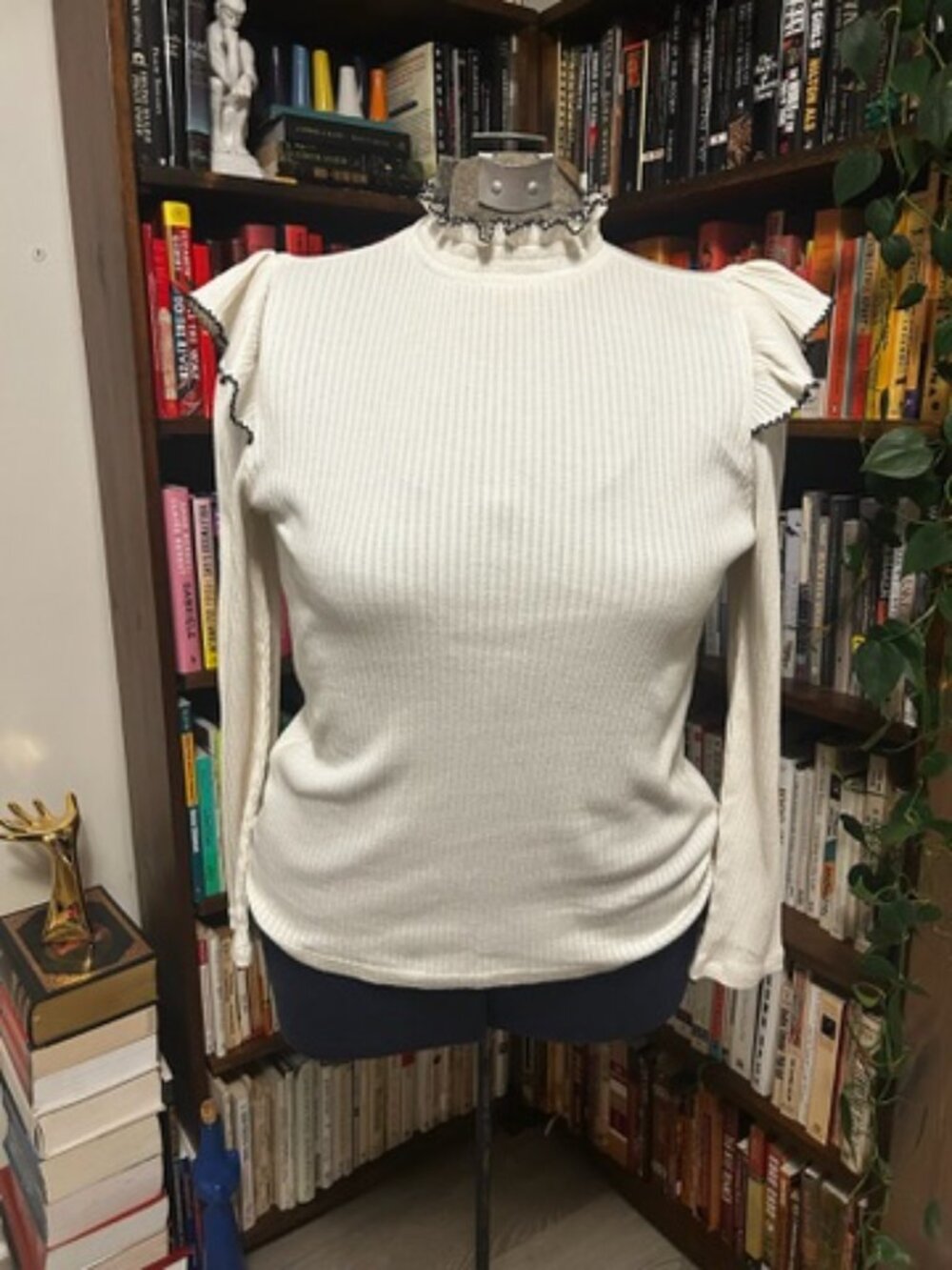 Loft Ruffle Knit Top